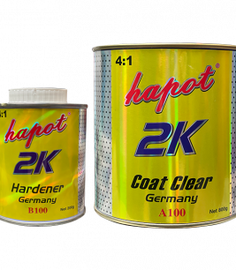 Sơn Bóng 2K AB 100 xe Tải -xe máy - gỗ vvv | Sơn PU đồ gỗ 