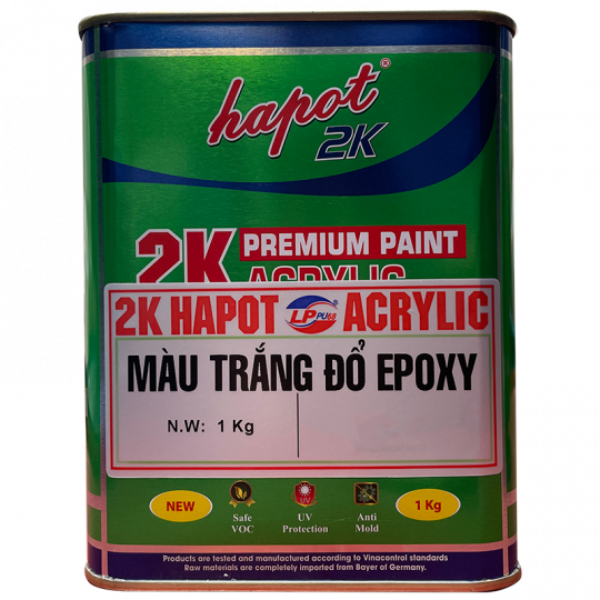 Màu Trắng Đổ Epoxy - 1 Kg